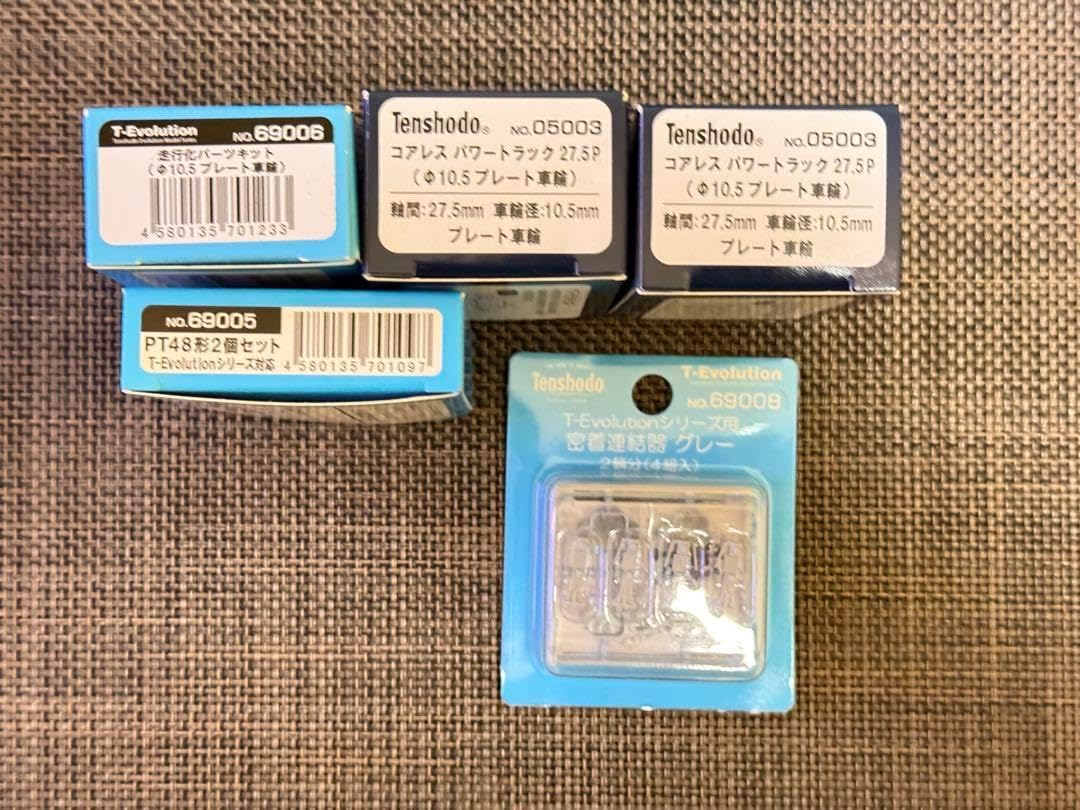 新品 即日発送 天賞堂No.65015東武6050系2両セットとオプションパーツ 天賞堂 #65015 T-Evo 東武6050系 標準色 パンタ2基編成 2両